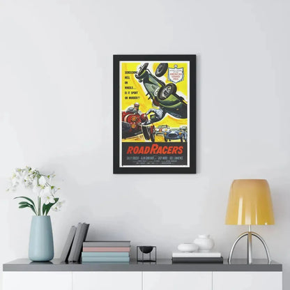ROADRACERS 1959 - Framed Movie Poster - The Sticker Space