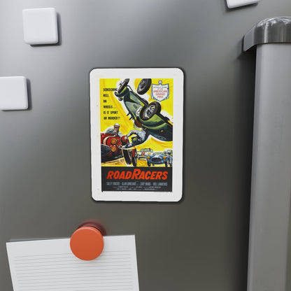 ROADRACERS 1959 Movie Poster - Refrigerator Magnet-The Sticker Space