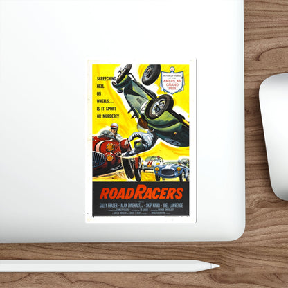 ROADRACERS 1959 Movie Poster STICKER Vinyl Die-Cut Decal-The Sticker Space