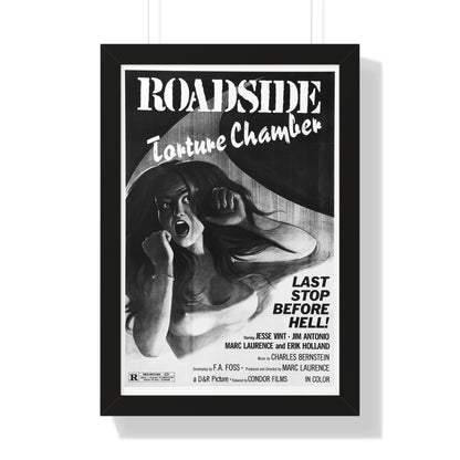 ROADSIDE TORTURE CHAMBER (PIGS) 1973 - Framed Movie Poster-16″ x 24″-The Sticker Space