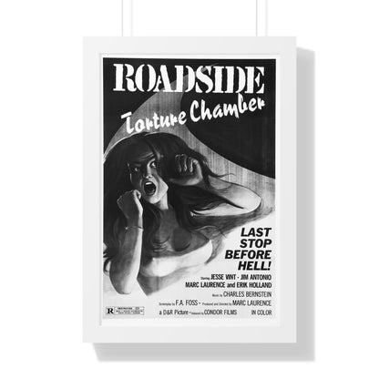 ROADSIDE TORTURE CHAMBER (PIGS) 1973 - Framed Movie Poster-16″ x 24″-The Sticker Space