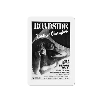 ROADSIDE TORTURE CHAMBER (PIGS) 1973 Movie Poster - Refrigerator Magnet-5" x 5"-The Sticker Space