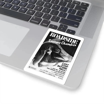 ROADSIDE TORTURE CHAMBER (PIGS) 1973 Movie Poster - STICKER Vinyl Kiss-Cut Decal - The Sticker Space