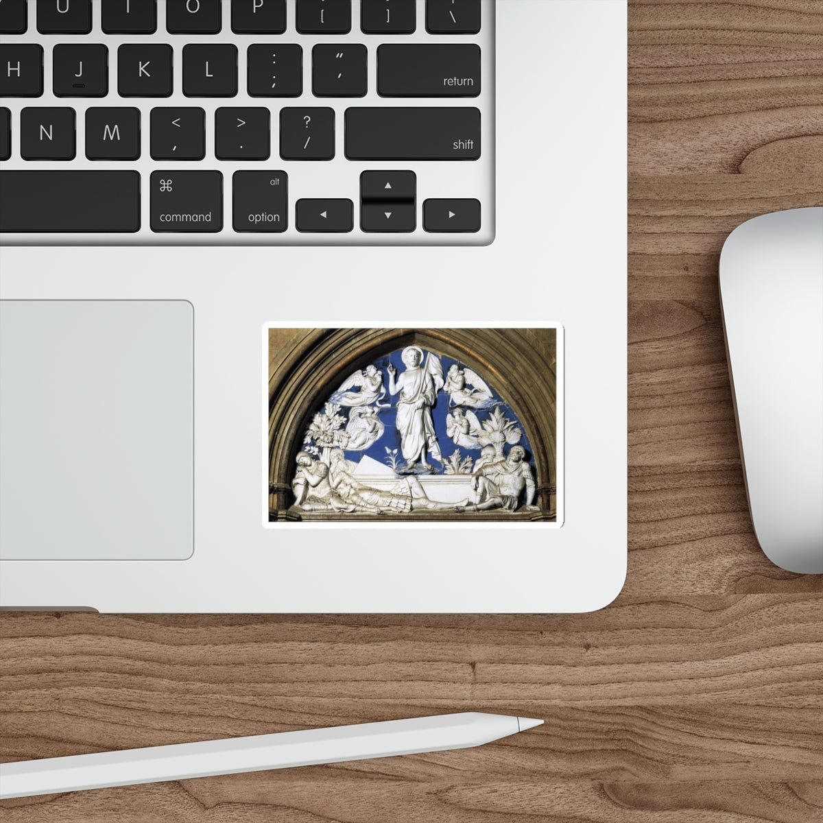 ROBBIA Luca della - Resurrection (Artwork) STICKER Vinyl Die-Cut Decal-The Sticker Space