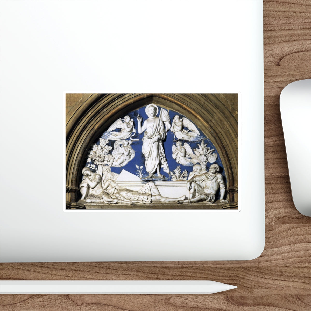 ROBBIA Luca della - Resurrection (Artwork) STICKER Vinyl Die-Cut Decal-The Sticker Space