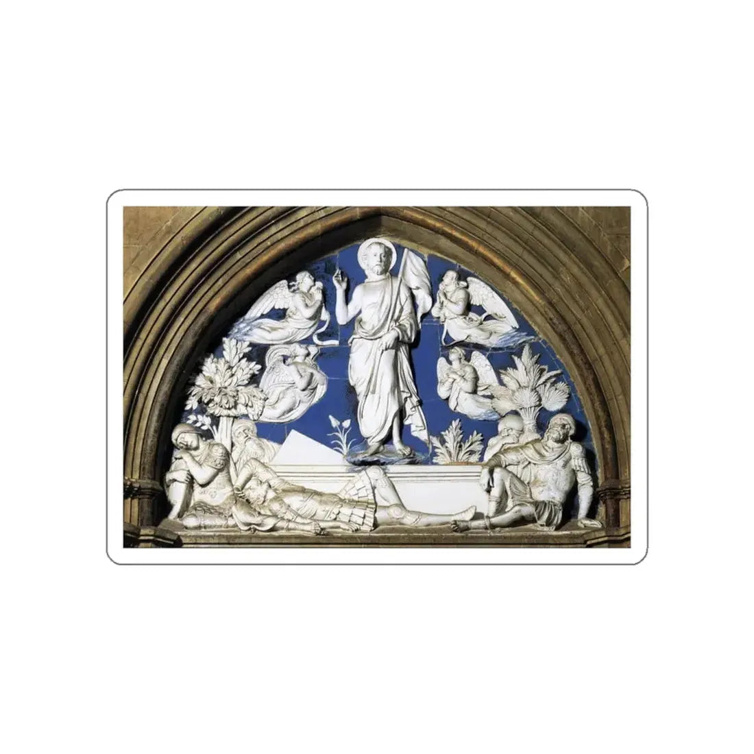 ROBBIA Luca della - Resurrection (Artwork) STICKER Vinyl Die-Cut Decal - The Sticker Space