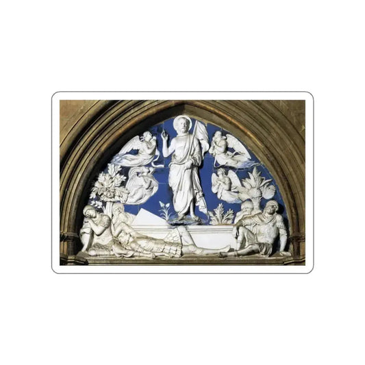 ROBBIA Luca della - Resurrection (Artwork) STICKER Vinyl Die-Cut Decal White Die-Cut 2 Inch - The Sticker Space