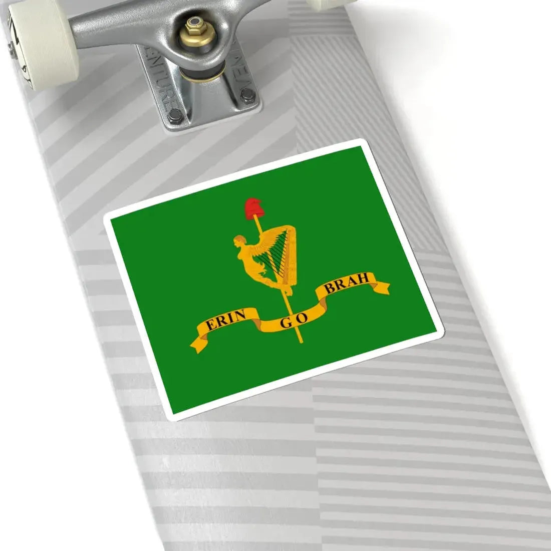Robert Emmet flag (Ireland) STICKER Vinyl Kiss-Cut Decal - The Sticker Space