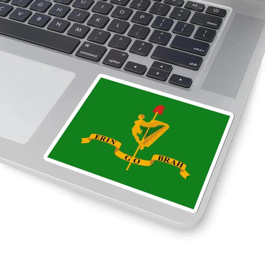 Robert Emmet flag (Ireland) STICKER Vinyl Kiss-Cut Decal - The Sticker Space