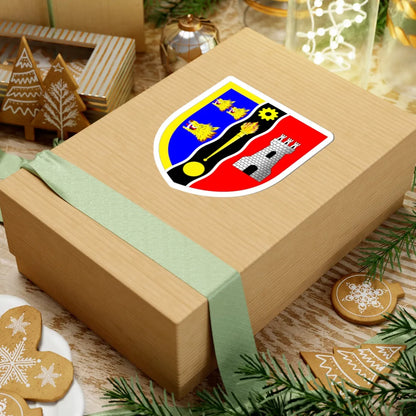 Robert Gordon University arms (Scotland) (Coat of Arms) STICKER Vinyl Kiss-Cut Decal - The Sticker Space