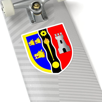 Robert Gordon University arms (Scotland) (Coat of Arms) STICKER Vinyl Kiss-Cut Decal - The Sticker Space