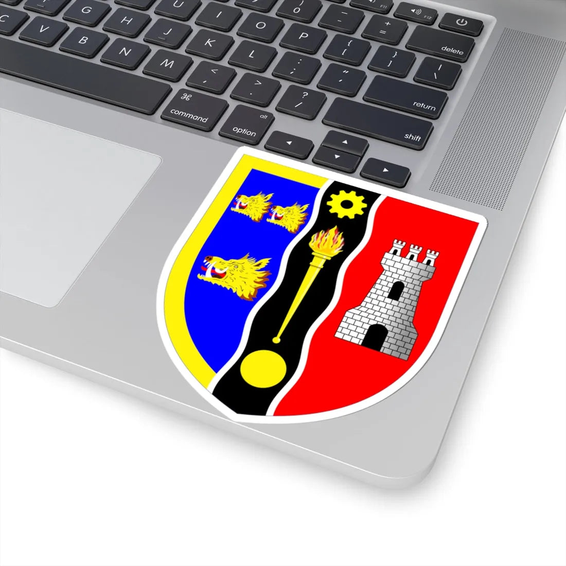 Robert Gordon University arms (Scotland) (Coat of Arms) STICKER Vinyl Kiss-Cut Decal - The Sticker Space