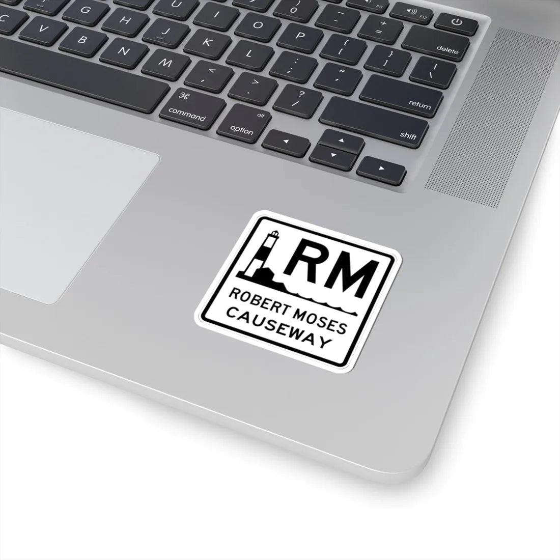 Robert Moses Cswy Shield (New York) (Road Sign) STICKER Vinyl Kiss-Cut Decal - The Sticker Space