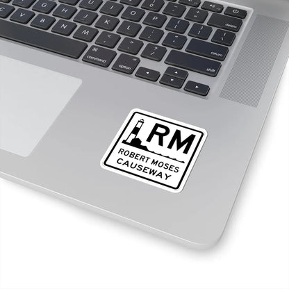 Robert Moses Cswy Shield (New York) (Road Sign) STICKER Vinyl Kiss-Cut Decal - The Sticker Space