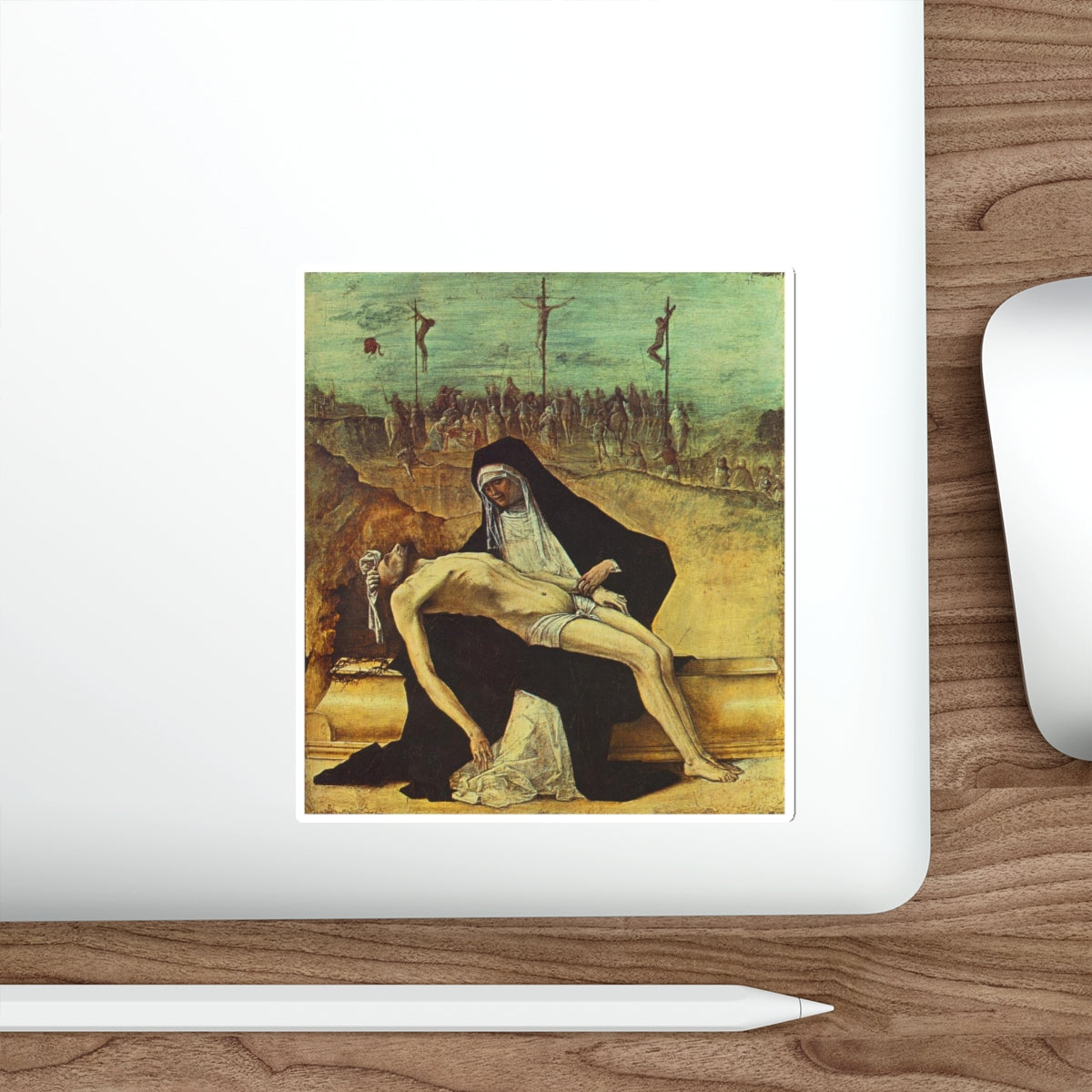 ROBERTI, Ercole de' - 2. Pieta (Artwork) STICKER Vinyl Die-Cut Decal-The Sticker Space