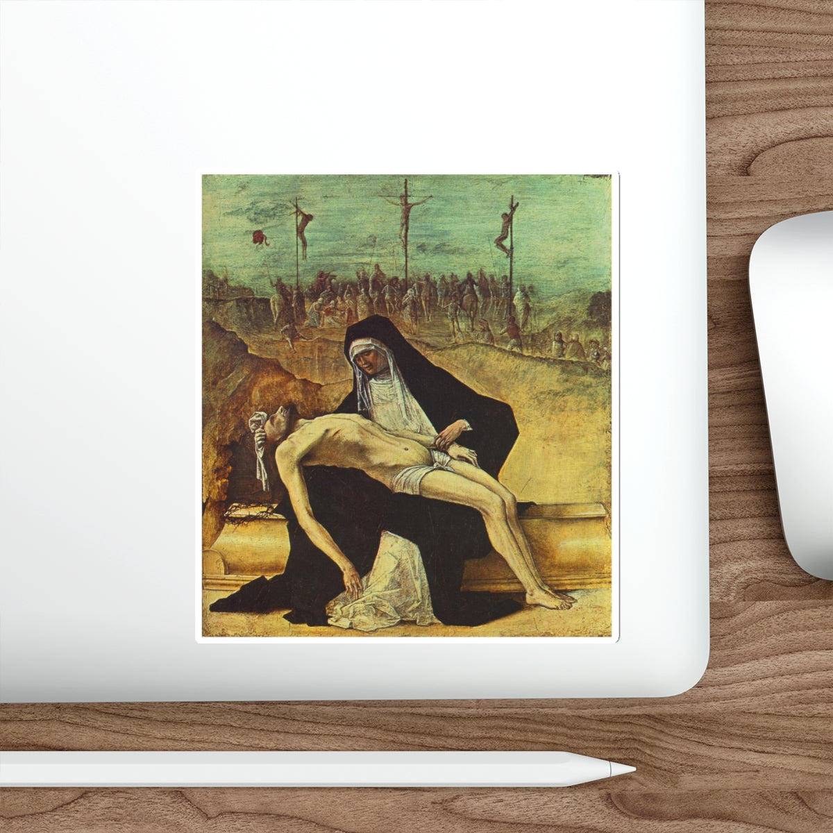 ROBERTI, Ercole de' - 2. Pieta (Artwork) STICKER Vinyl Die-Cut Decal-The Sticker Space