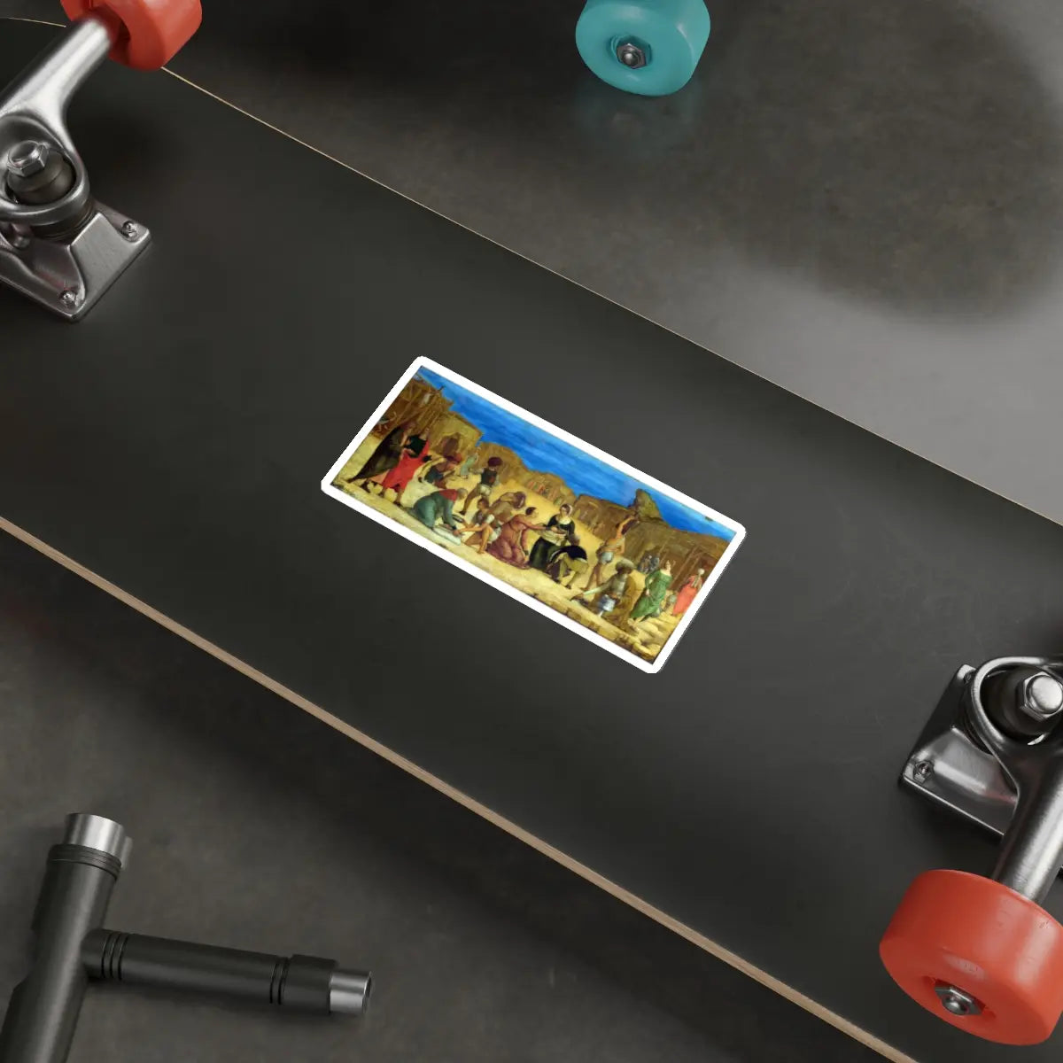 SKU:17276906704371258847 Sticker types:White Shape:Die-Cut Sizes:5" × 5"