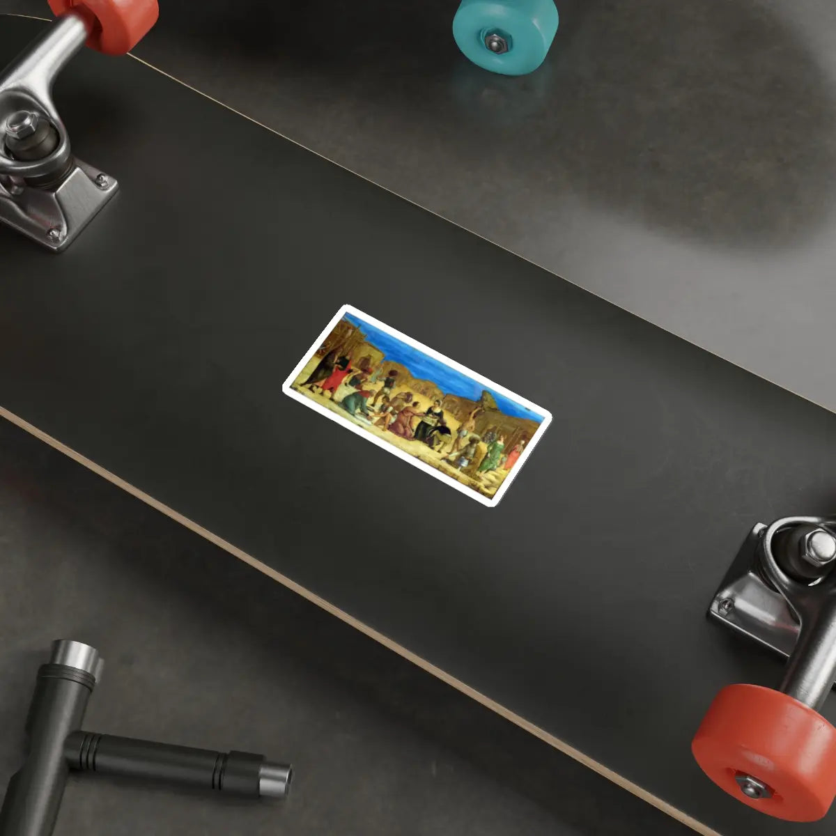 SKU:77550357084258898246 Sticker types:White Shape:Die-Cut Sizes:4" × 4"
