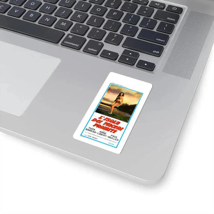 ROBINSON AND HIS TEMPESTUOUS SLAVES 1972 Movie Poster - STICKER Vinyl Kiss-Cut Decal - The Sticker Space