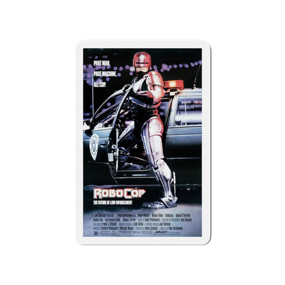 ROBOCOP 1987 Movie Poster - Refrigerator Magnet-4" x 4"-The Sticker Space