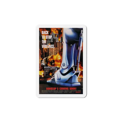 Robocop 3 1993 Movie Poster Refrigerator Magnet - The Sticker Space