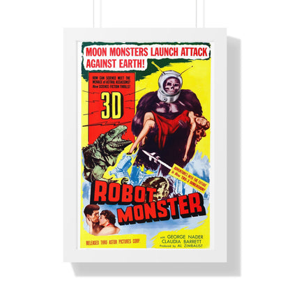 ROBOT MONSTER (2) 1953 - Framed Movie Poster-16″ x 24″-The Sticker Space