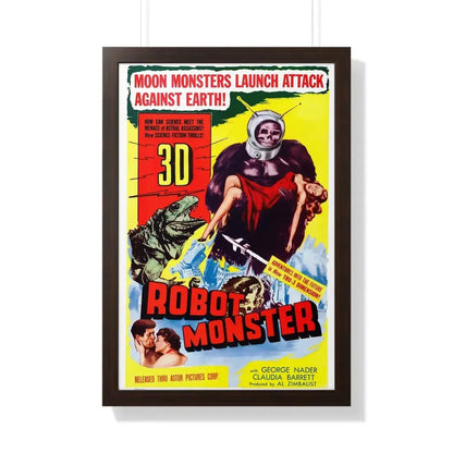 ROBOT MONSTER (2) 1953 - Framed Movie Poster - The Sticker Space