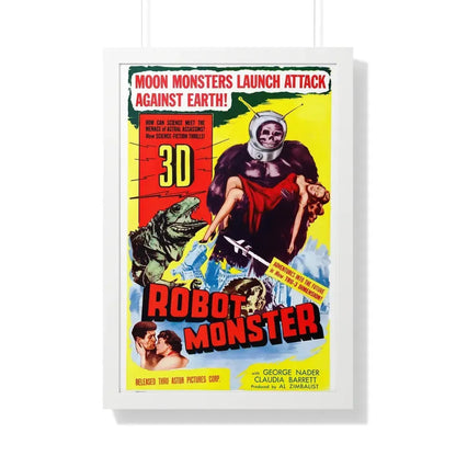 ROBOT MONSTER (2) 1953 - Framed Movie Poster - The Sticker Space