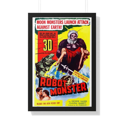 ROBOT MONSTER (2) 1953 - Framed Movie Poster - The Sticker Space