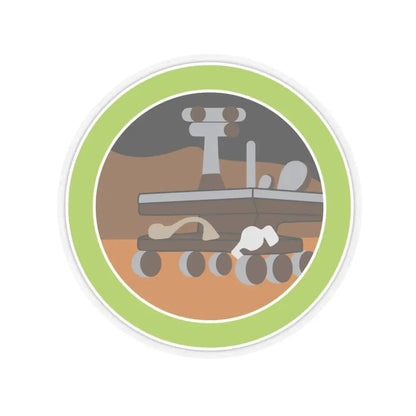 Robotics (Boy Scout Merit Badge) STICKER Vinyl Kiss-Cut Decal 6 Inch Transparent - The Sticker Space