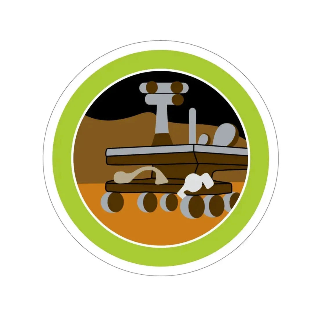 Robotics (Boy Scouts Merit Badge) STICKER Vinyl Die-Cut Decal 4 Inch - The Sticker Space