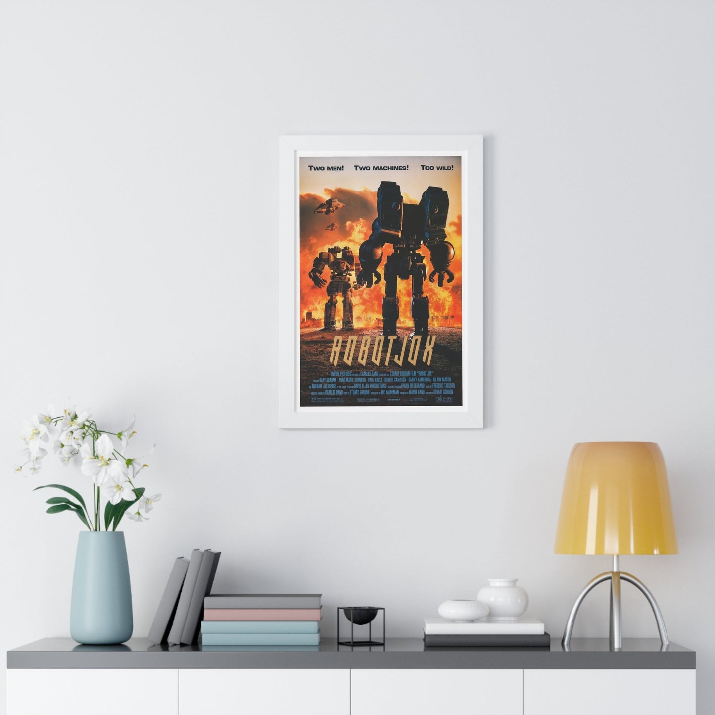 ROBOTJOX 1989 - Framed Movie Poster-The Sticker Space