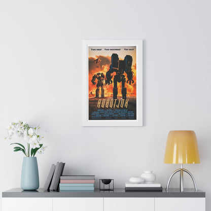 ROBOTJOX 1989 - Framed Movie Poster-The Sticker Space