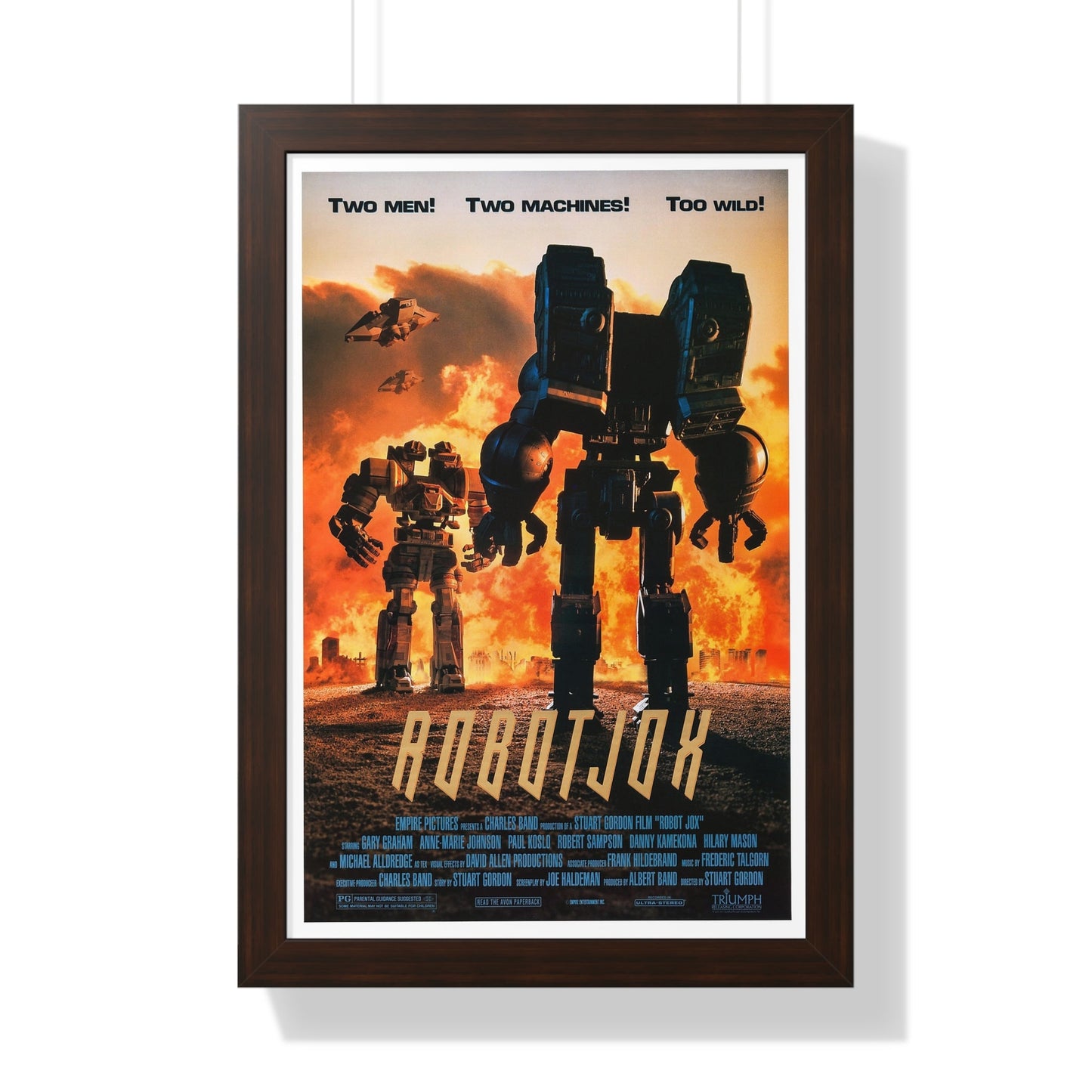 ROBOTJOX 1989 - Framed Movie Poster-16″ x 24″-The Sticker Space