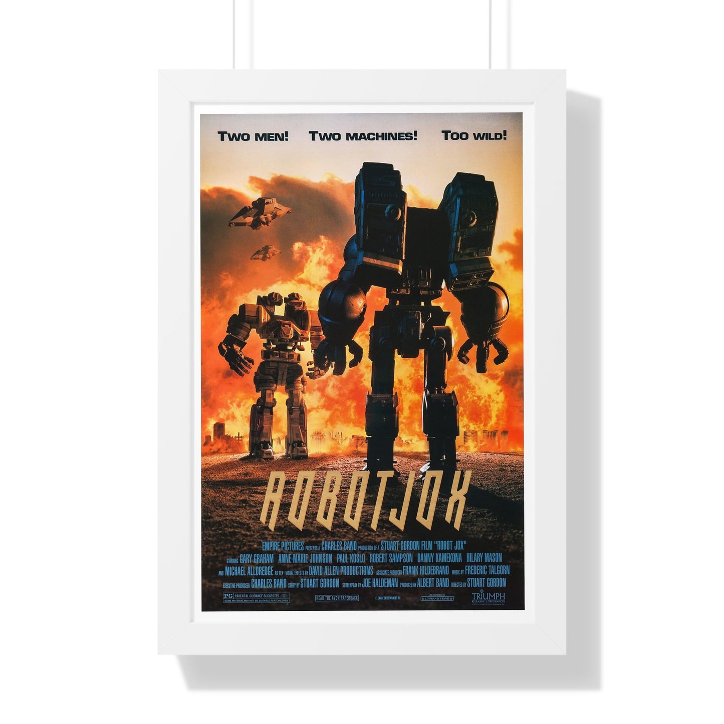 ROBOTJOX 1989 - Framed Movie Poster-16″ x 24″-The Sticker Space