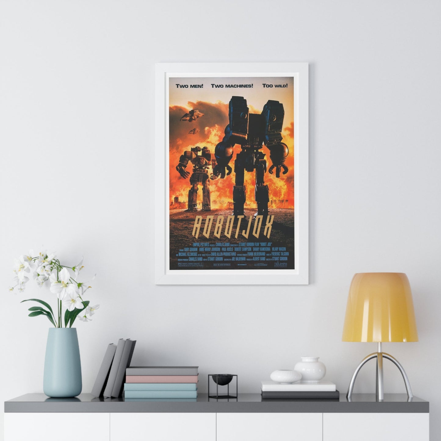 ROBOTJOX 1989 - Framed Movie Poster-The Sticker Space