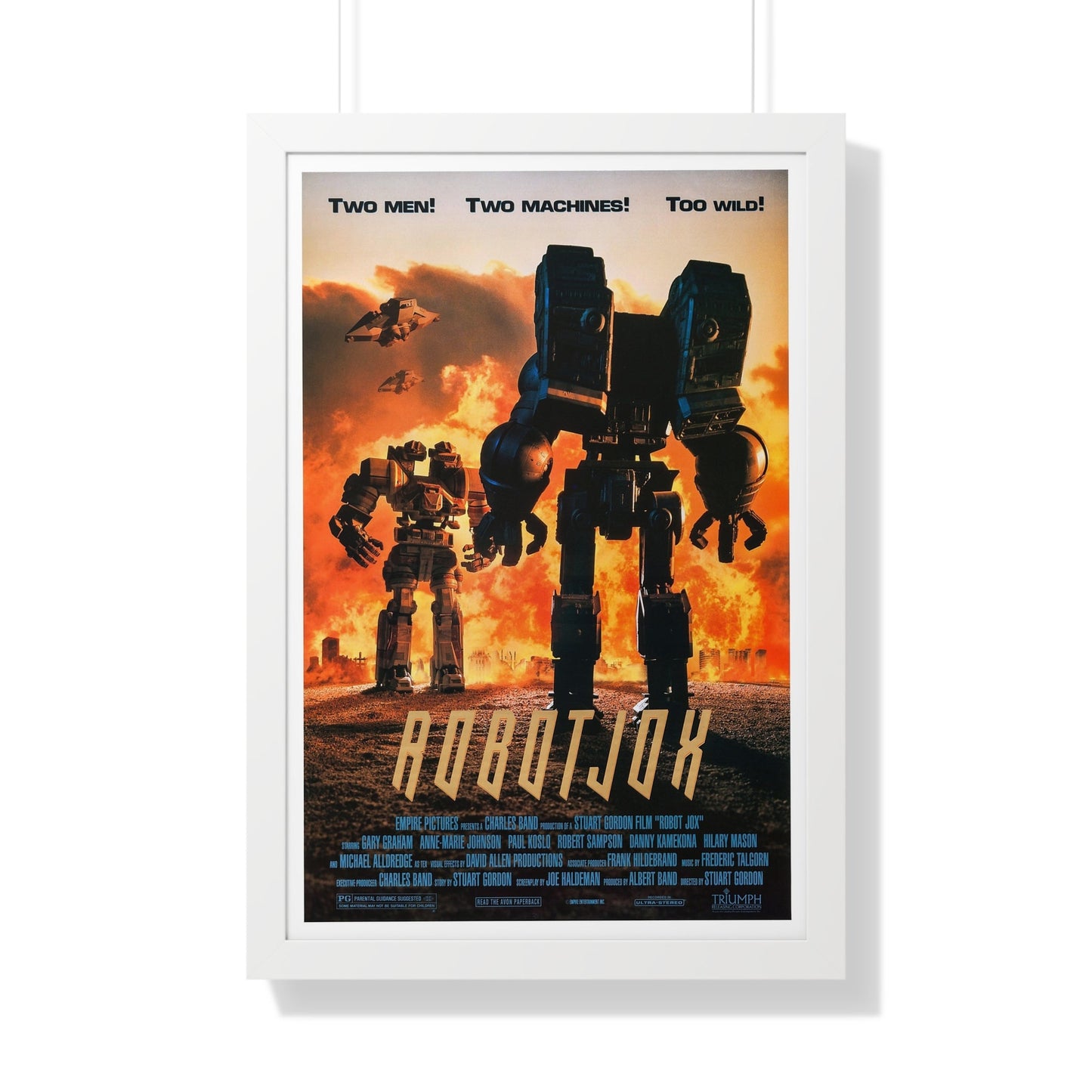 ROBOTJOX 1989 - Framed Movie Poster-20" x 30"-The Sticker Space