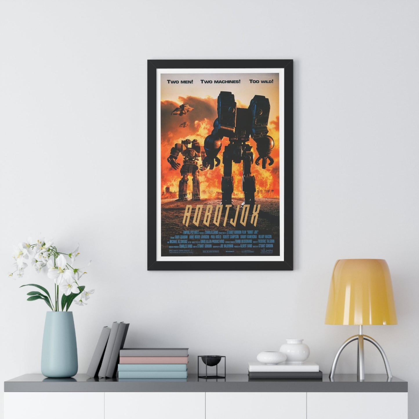 ROBOTJOX 1989 - Framed Movie Poster-The Sticker Space