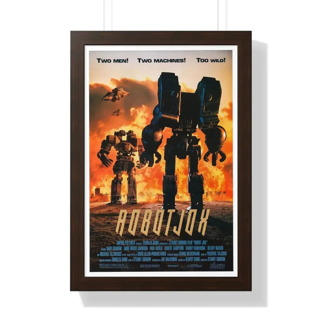 ROBOTJOX 1989 - Framed Movie Poster - The Sticker Space