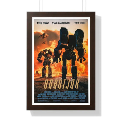 ROBOTJOX 1989 - Framed Movie Poster - The Sticker Space