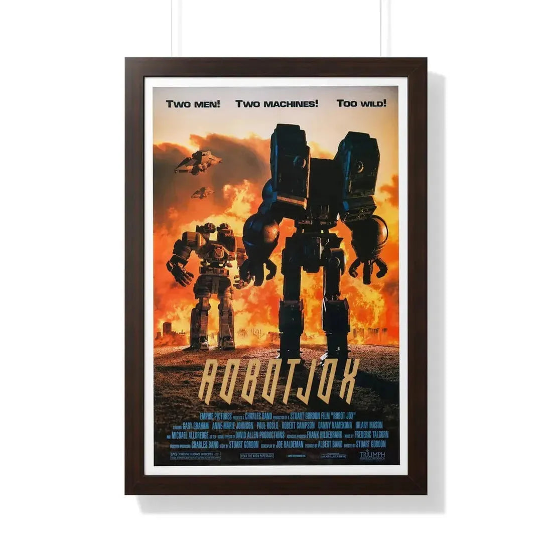 ROBOTJOX 1989 - Framed Movie Poster - The Sticker Space