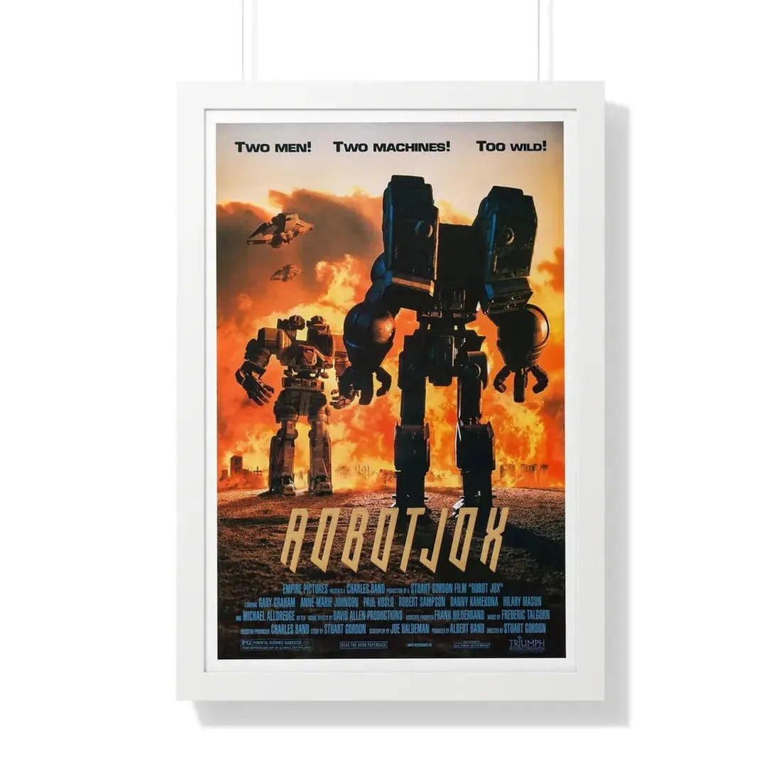ROBOTJOX 1989 - Framed Movie Poster - The Sticker Space
