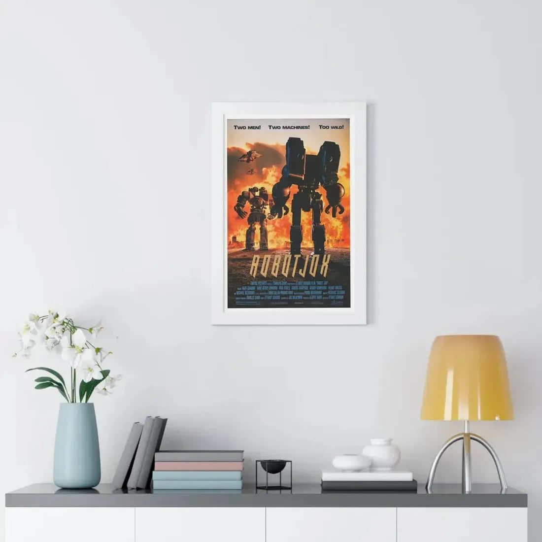 ROBOTJOX 1989 - Framed Movie Poster - The Sticker Space