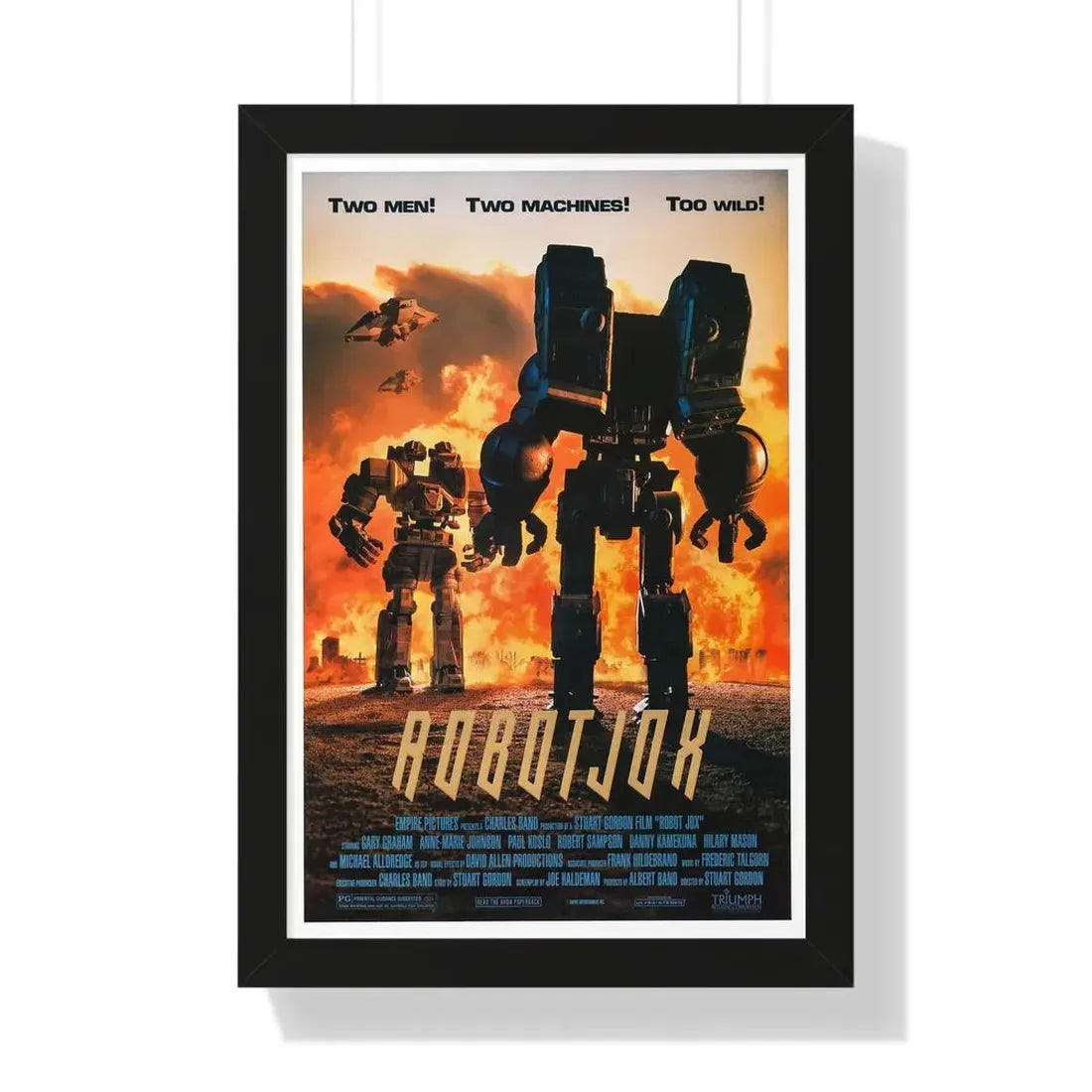 ROBOTJOX 1989 - Framed Movie Poster - The Sticker Space