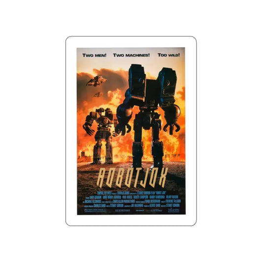 ROBOTJOX 1989 Movie Poster STICKER Vinyl Die-Cut Decal 2 Inch - The Sticker Space