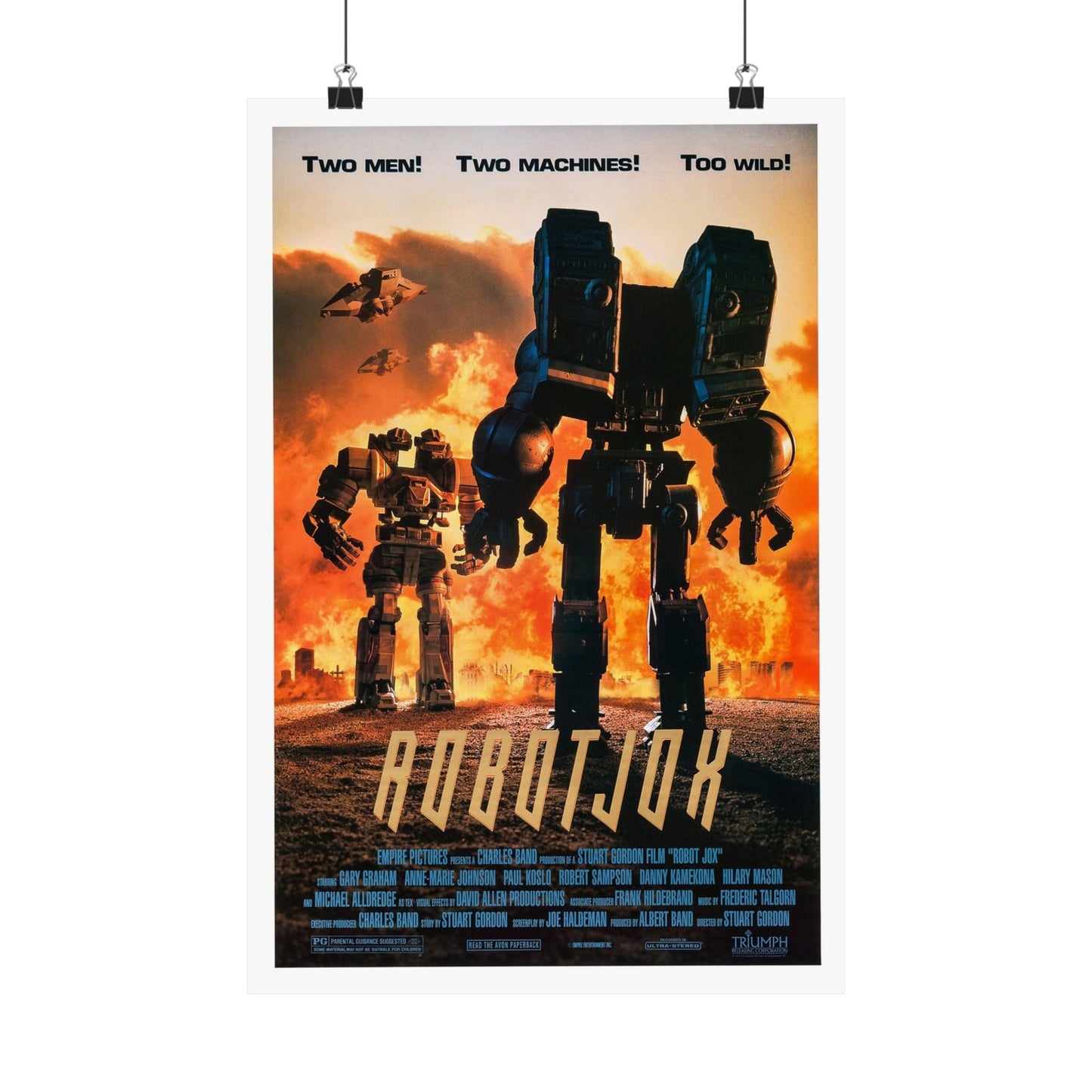 ROBOTJOX 1989 - Paper Movie Poster-12″ x 18″-The Sticker Space