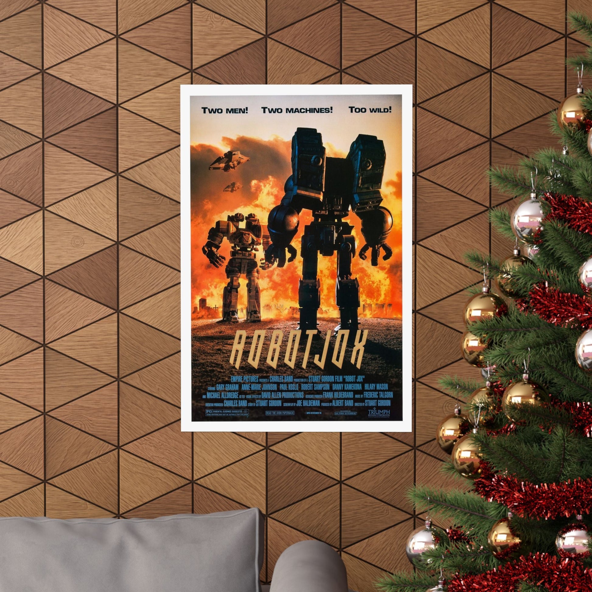 ROBOTJOX 1989 - Paper Movie Poster-The Sticker Space