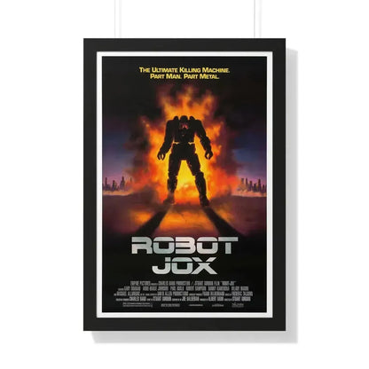 ROBOTJOX (TEASER) 1989 - Framed Movie Poster 20" x 30" Black - The Sticker Space
