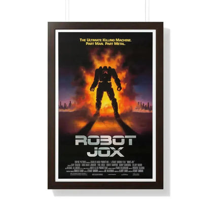 ROBOTJOX (TEASER) 1989 - Framed Movie Poster 20" x 30" Walnut - The Sticker Space