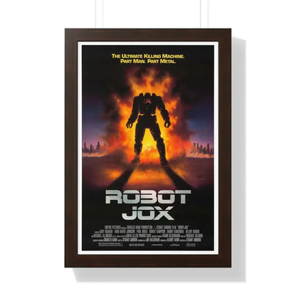 ROBOTJOX (TEASER) 1989 - Framed Movie Poster - The Sticker Space